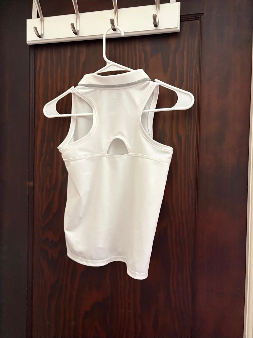 Gymboree White Girls' Sleeveless Polo Tank